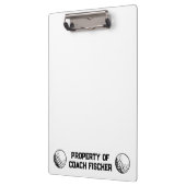 ゴルフパーソナライズされたクリップボード クリップボード (左)