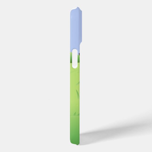 ゴルフパーソナライズされたコースの漫画ゴルファー Case-Mate iPhoneケース (裏面 / 右)