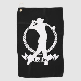 ゴルフパーソナライズされたスイングメンズ ゴルフタオル