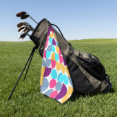 ゴルフパーソナライズされたタオル ゴルフタオル (グリーン)