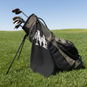 ゴルフパーソナライズされたタオル ゴルフタオル (グリーン)