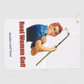 ゴルフパーソナライズされたタオル ゴルフタオル (横)