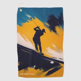 ゴルフパーソナライズされたタオル ゴルフタオル