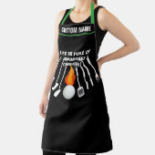 ゴルフパーソナライズされたテーマのグリラーBBQエプロン エプロン (インサイチュ)