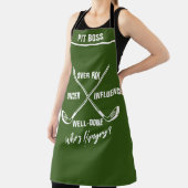 ゴルフパーソナライズされたテーマエプロンおもしろい – ビール愛好家 エプロン (インサイチュ)