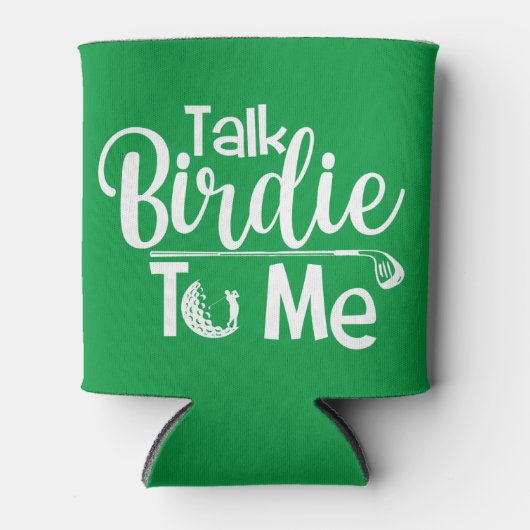 ゴルフパーソナライズされたテーマ – ゴおもしろいルフパン 缶クーラー (正面)