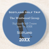 ゴルフパーソナライズされたトリップマンケーブゴルファーズロッジ コースター (正面)