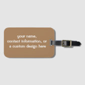 ゴルフパーソナライズされたバッグラベル ラゲッジタグ (正面横)
