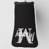 ゴルフパーソナライズされたパターカバー ゴルフヘッドカバー (回転90)