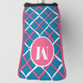 ゴルフパーソナライズされたパターカバー ゴルフヘッドカバー (回転90)