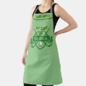 ゴルフパーソナライズされたパングリルBBQピットボスシェフ エプロン (インサイチュ)