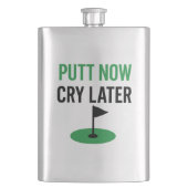 ゴルフパーソナライズされたフラスコ フラスク (正面)