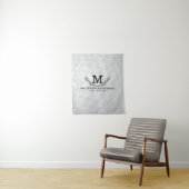 ゴルフパーソナライズされたボールパターン名モノグラム年齢 タペストリー (インサイチュ)