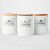 ゴルフパーソナライズされたボールパターン名モノグラム年齢 フードラベル (ボトル)