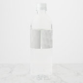 ゴルフパーソナライズされたボールパターン名モノグラム年齢 ペットボトルラベル (裏面)