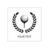 ゴルフパーソナライズされたボール ラバースタンプ (インプリント)