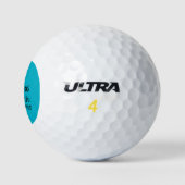 ゴルフパーソナライズされたボール – Wilson Ultra 500 ゴルフボール (ロゴ)