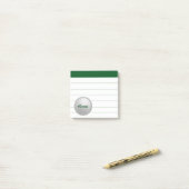 ゴルフパーソナライズされたポストItノート贈り物 ポストイット (デスク上)