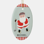 ゴルフパーソナライズされた収集可能セラミックオーナメント セラミックオーナメント (右)