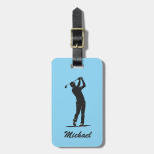 ゴルフパーソナライズされた選手ゴルファーのゴルフ名 ラゲッジタグ