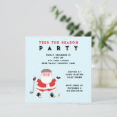ゴルフパーティの招待状 招待状 (スタンド正面)