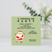 ゴルフパーティの招待状 招待状 (スタンド正面)