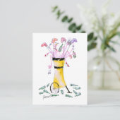 ゴルフパーティーのバッグ、贅沢なfernandes ポストカード (スタンド正面)