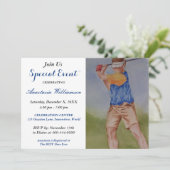 ゴルフパーティーイベント招待 招待状 (スタンド正面)