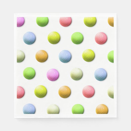 ゴルフパーティーイベント スタンダードランチョンナプキン (正面)