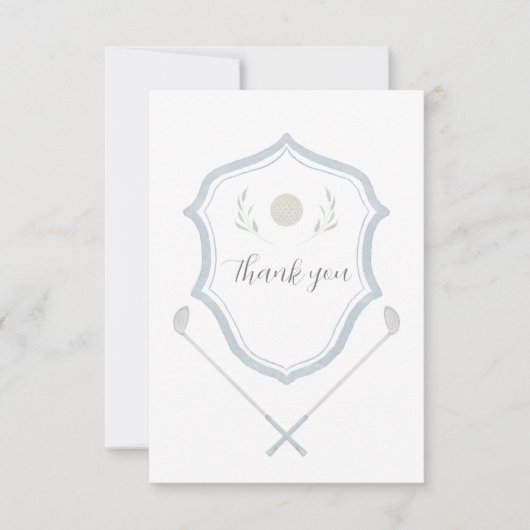 ゴルフパーティーサンキューカード サンキューカード (正面)