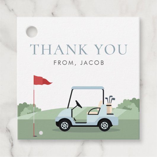 ゴルフパーティーフェルトタグ フェイバータグ (正面)