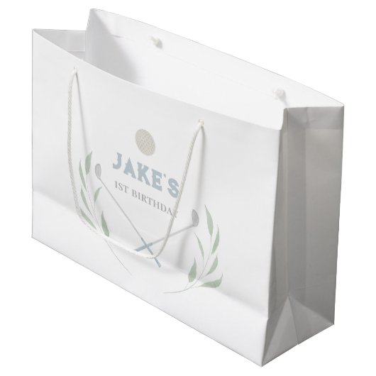 ゴルフパーティー抱き枕 ラージペーパーバッグ (正面アングル)