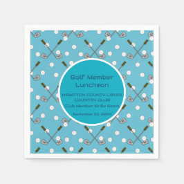 ゴルフパーティー紙カクテルナプキン スタンダードカクテルナプキン