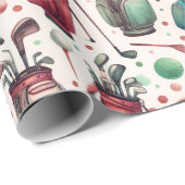 ゴルフパーティー誕生日 ラッピングペーパー (ロールコーナー)