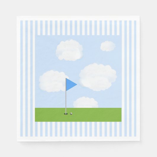 ゴルフパーティー スタンダードランチョンナプキン (正面)