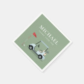 ゴルフパーティー ナプキン スタンダードカクテルナプキン (角)