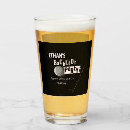 ゴルフパーティー-バチュラーパーティゴルファークラシックズホワイト タンブラーグラス
