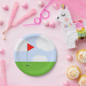 ゴルフパーティー ペーパープレート (パーティー)