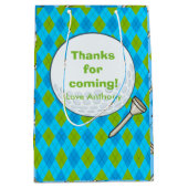 ゴルフパーティー ミディアムペーパーバッグ (正面)