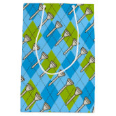 ゴルフパーティー ミディアムペーパーバッグ (裏面)