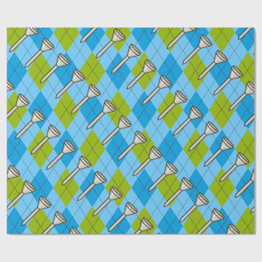 ゴルフパーティー ラッピングペーパー (フラット)