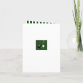 ゴルフパーティー 招待状 (裏面)