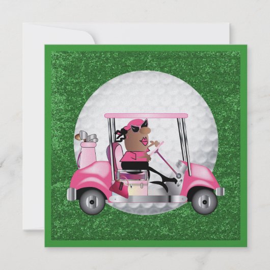 ゴルフパーティー- SRF 招待状 (正面)