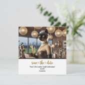 ゴルフパーTee女性ゴルファーパーティーの日付を保存 セーブザデート (スタンド正面)