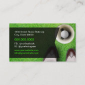 ゴルフビジネスカード 名刺 (裏面)