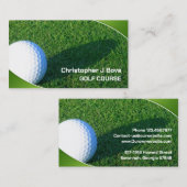 ゴルフビジネスカード 名刺 (正面/裏面)