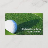 ゴルフビジネスカード 名刺 (正面)