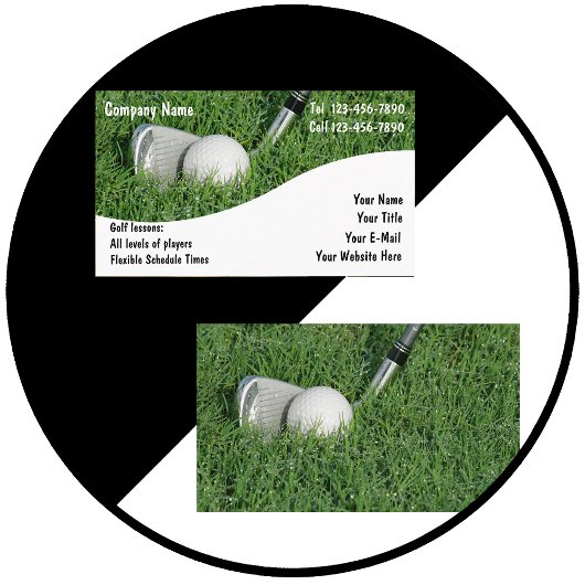 ゴルフビジネスカード 名刺