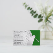 ゴルフビジネスカード 名刺 (スタンド正面)