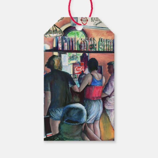 ゴルフビュッフェ，ブダペスト ギフトタグ (正面)